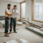 Renovierungsarbeiten in der Wohnung