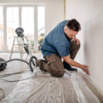 Sanierungsarbeiten in der Wohnung